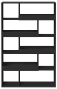 Estante 100x33x156,5 cm derivados de madeira preto