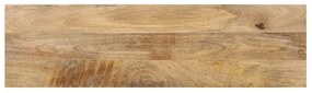 Mesa consola 110x30x75 cm madeira de mangueira maciça