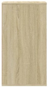 Cómoda com 4 Gavetas - 40x41x76 cm - derivados de madeira - carvalho s
