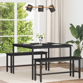 vidaXL Mesas de jantar METAL