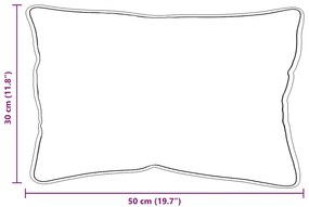 Travesseiros 2 pcs Branco 30 x 50 cm