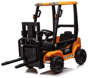 Empilhador elétrico JCB para crianças – 12V com verdadeira função de elevação e condução
