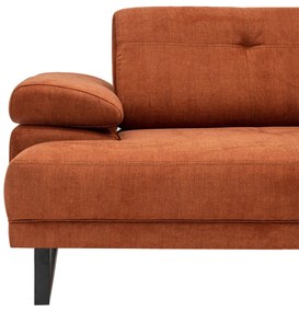 Sofá de Canto Mustang – Laranja – 274 x 174 cm