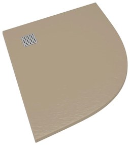 Base de chuveiro SMC 90x90 cm castanho