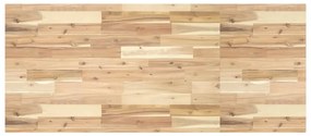 vidaXL Tampo p/ móvel casa de banho 120x60x4 acácia maciça não tratada