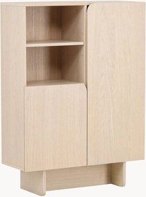 Cómoda alta com aspeto de madeira Tyresö