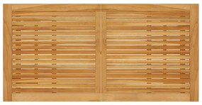 Mesa de bar para jardim 140x70x104 cm madeira de acácia maciça