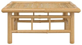 Mesa de jardim 65x55x30 cm bambu