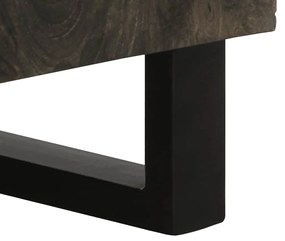 Aparador 90x33x75 cm madeira maciça manga preto