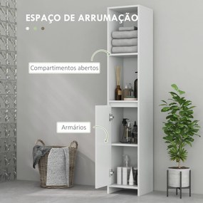 Armário Moderno – Modelo Biarritz – 30x30x160 – Armazenamento Vertical