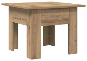 Mesa de centro carvalho artisiano 55 x 55 x 42 cm