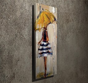 Pintura Decorativa em Tela PC082 – Multicolor – 30 x 80 cm