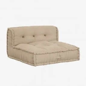 Sofá Central Para Sofá Modular Em Algodão Dhel Beige Semoline - Sklum