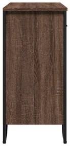Aparador 79,5x35,5x74,5 cm derivados madeira carvalho castanho