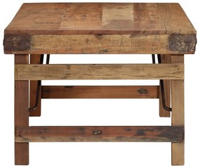 Mesa de Café 110x55x40 cm Madeira recuperada