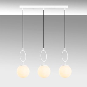 Candeeiro de Teto Ring – Branco – 75 cm x 185 cm