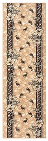 vidaXL Passadeira 80x250 cm polipropileno bege