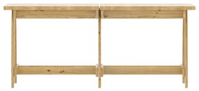 3 pcs conjunto de jantar p/ jardim pinho impregnado