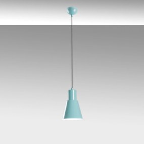 Candeeiro Suspenso Konıkkem – Turquesa – Ø14 h:20 cm