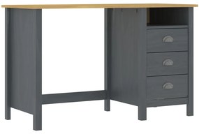 Secretária Hill Range C/ 3 Gavetas 120x50x74 cm Pinho Maciço