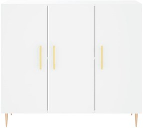 Aparador 90x34x80 cm derivados de madeira branco