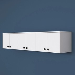 Armário Multiusos EA103 – Branco – 179,6x43,6x37,5 cm