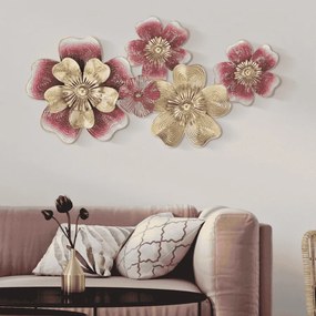 PAINEL DE PAREDE DE FERRO LOBI 91,4X6,4X50,8 CM MULTICOLORIDO