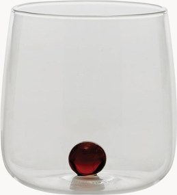 Copos em vidro de borossilicato artesanais Bilia, conjunto de 6