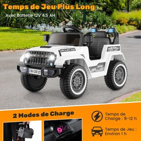 Carro elétrico infantil Lamborghini 12V carro infantil elétrico com controle remoto preto