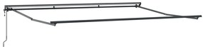 Toldo Retrátil Automático Preto 450x300 cm