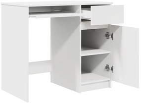 Secretária 86x49x76 cm derivados de madeira branco