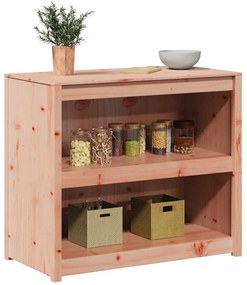 Armário de Cozinha 106x55x92 cm em Madeira Sólida de Abeto Douglas
