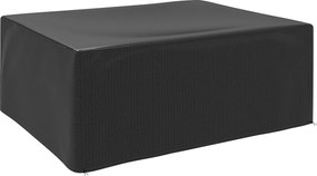 Outsunny Capa protetora para móveis de jardim resistente ao inverno Wasserdicht Anti-UV Lona de cobertura 235 x 190 x 90cm Preto | Aosom Portugal