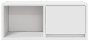 Móveis de TV 2 pcs 60x31x25,5 cm deriv. madeira branco