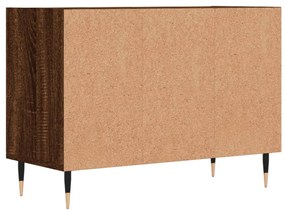 Móvel de TV 69,5x30x50cm derivados de madeira carvalho castanho