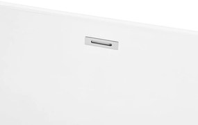 Banheira de canto à esquerda em acrílico branco 169 x 80 cm GOCTA Beliani