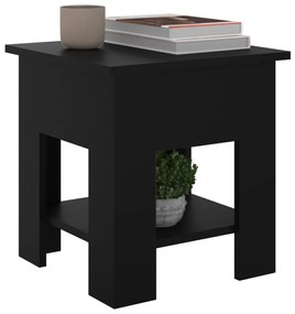 Mesa de centro 40x40x42 cm derivados de madeira preto