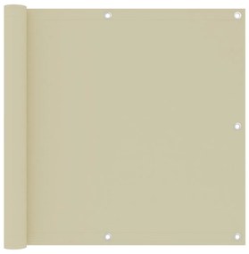 Tela de varanda 90x300 cm tecido Oxford creme