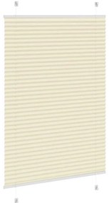 Creme Plissada Cega 100x100 cm Largura Tecido 99,4 cm Poliéster