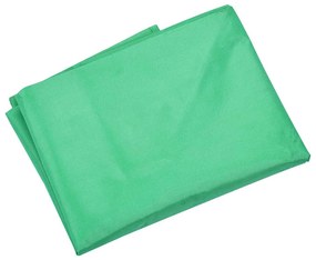 vidaXL Revestimento para carrinho de jardim tecido verde