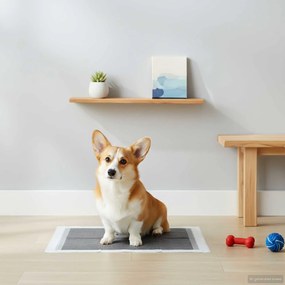 vidaXL Protetor de treinamento para pets de tecido não tecido 50 pcs