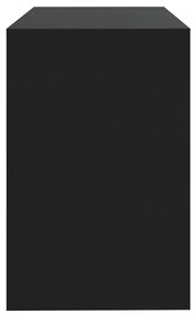Secretária 101x50x76,5 cm derivados de madeira preto