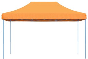 Tenda para festas pop-up dobrável 440x292x315 cm laranja