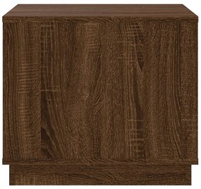 Mesa de centro 51x50x44 cm derivados madeira carvalho castanho