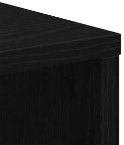 Armário de Armazenamento vidaXL Carvalho Preto 60x53x72,5 cm Madeira d