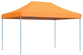 Tenda para festas pop-up dobrável 410x279x315 cm laranja