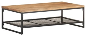 Mesa de centro 110x60x35 cm madeira de acácia maciça