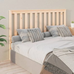 vidaXL Cabeceira de cama 166x6x101 cm pinho maciço