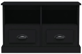 Móvel p/ TV 80x35x50 cm derivados de madeira preto
