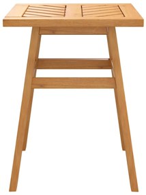 Mesa de apoio 45x45x60 cm madeira de acácia maciça